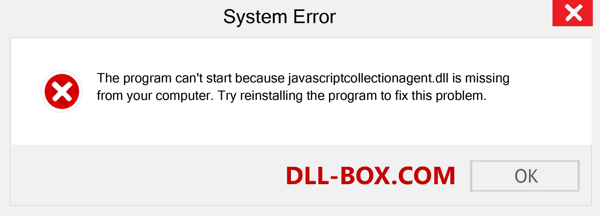  javascriptcollectionagent.dll file is missing?. Download for Windows 7, 8, 10 - Fix  javascriptcollectionagent dll Missing Error on Windows, photos, images